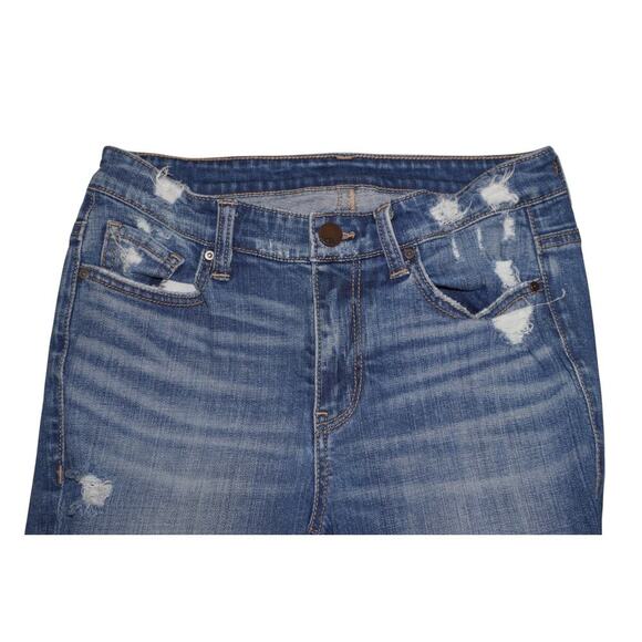 BKE Denim Distressed Raw Hem Jeans Women’s Size ~28 (Measured) - Picture 7 of 7